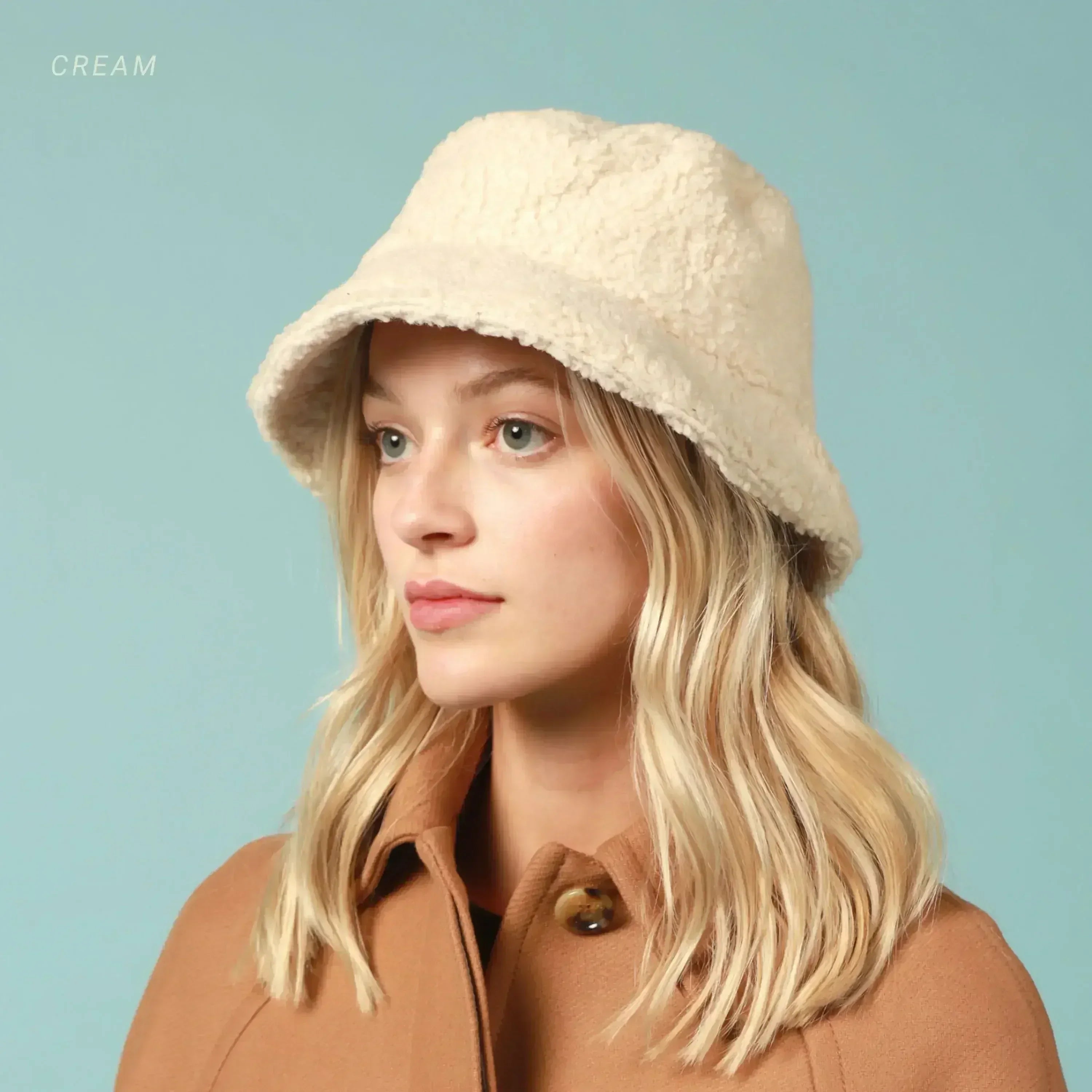 Cozy Sherpa Bucket Cap