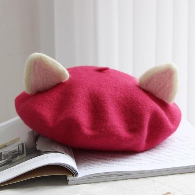 Cozy Cat Beret