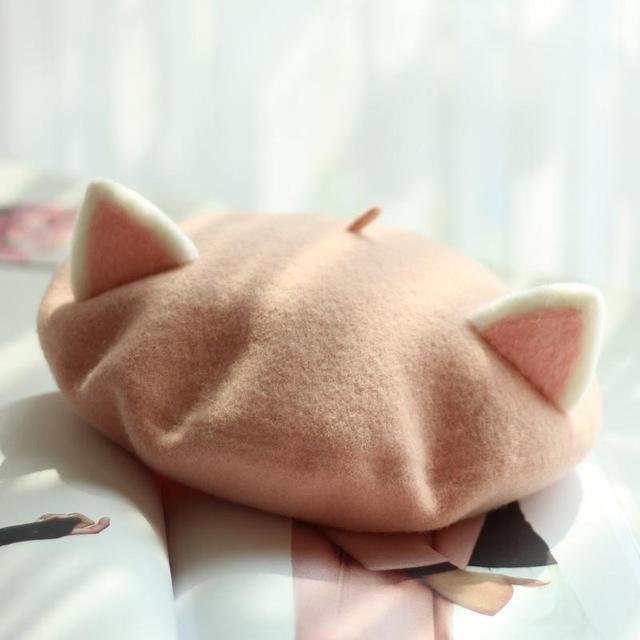 Cozy Cat Beret