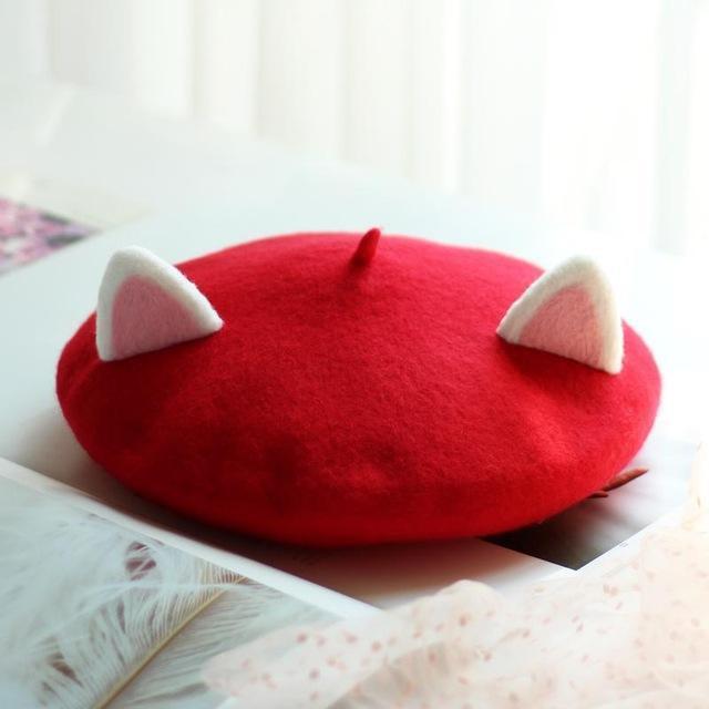 Cozy Cat Beret