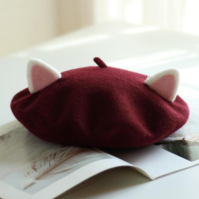 Cozy Cat Beret