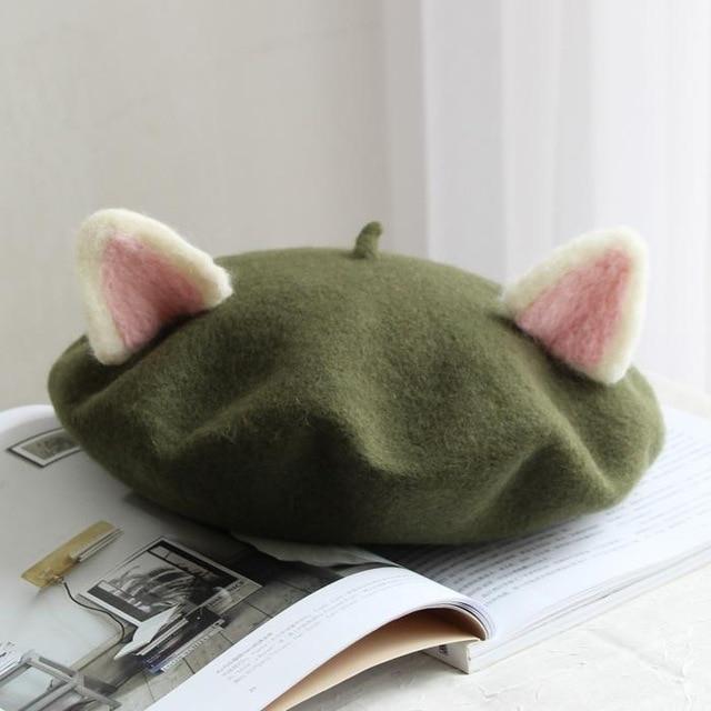 Cozy Cat Beret