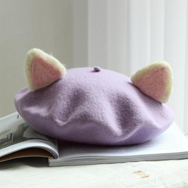 Cozy Cat Beret