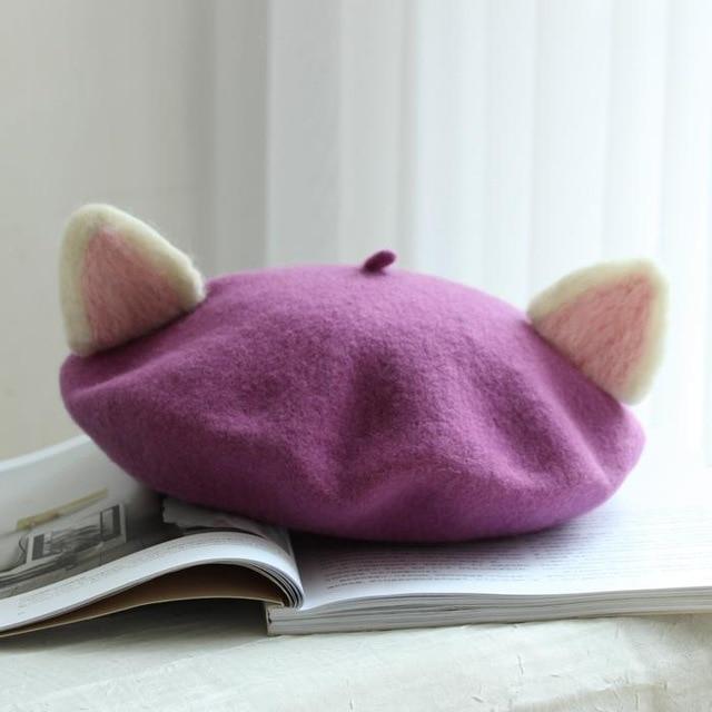 Cozy Cat Beret