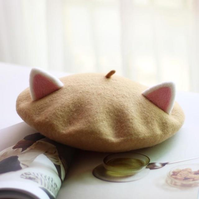 Cozy Cat Beret